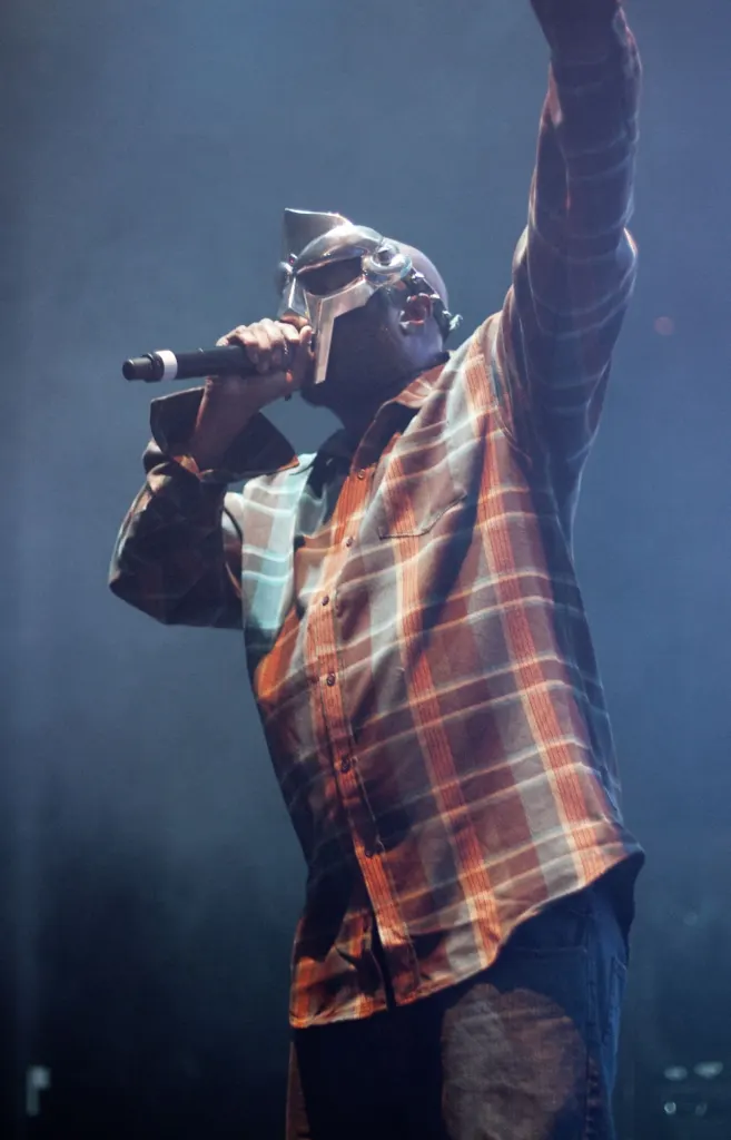 MF DOOM performing at the Roundhouse, London